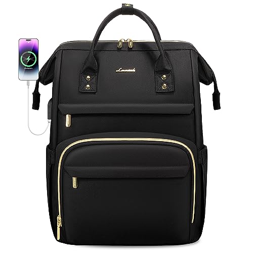 Chic Women's Laptop Backpack with USB Port