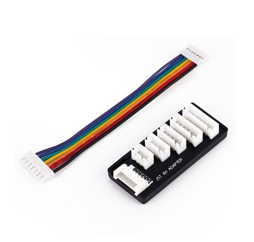 HobbyFlip JST-XH Li-Po Battery Balance Expansion Charger Adapter Connector Compatible with RC Drone Multi-Rotor