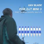 8-Pack Blue Mini Props for DJI Mini 3
