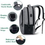 Matein Slim Anti-Theft Travel Backpack for Laptops