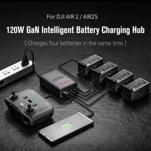 6-in-1 120W Battery Charger for DJI Mavic Air