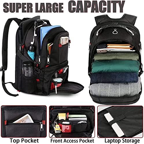 Extra Large Travel Backpack with USB Charging
