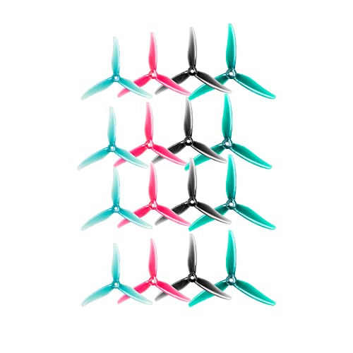 Gemfan 51466 V2 Tri-Blade Propellers (Pack of 16)