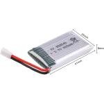 3.7V 600mAh Lipo Battery with USB Charger