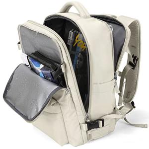 WONHOX Large A2 Beige Travel Backpack