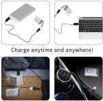 3.7V 600mAh Lipo Battery with USB Charger