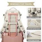 WONHOX Large A2 Beige Travel Backpack