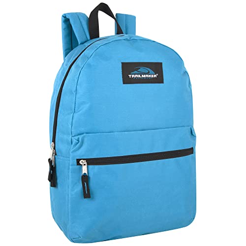 Light Blue Trailmaker Backpack with Padded Straps