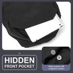 Stylish Black Daypack for School and Adventures