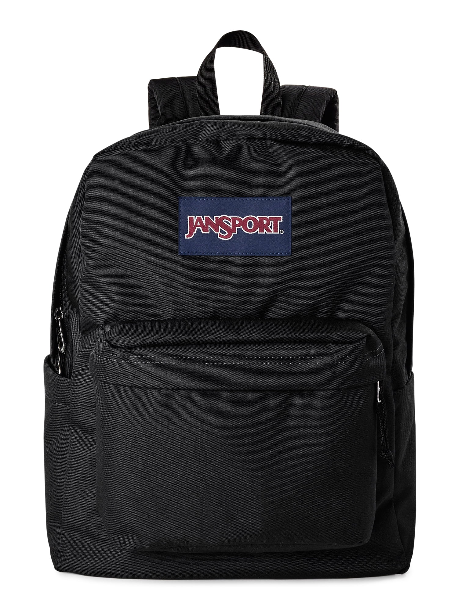 JanSport Superbreak Black Backpack - Lightweight Design