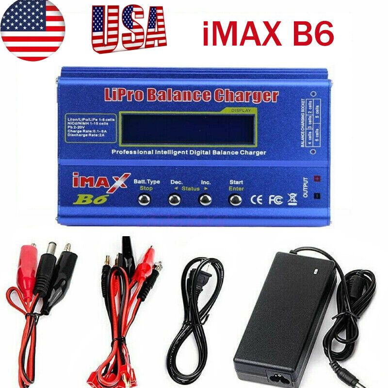 RC Battery Charger for Drones - IMAX B6