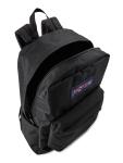 JanSport Superbreak Black Backpack - Lightweight Design