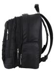 Eastsport Black Expandable Team Backpack