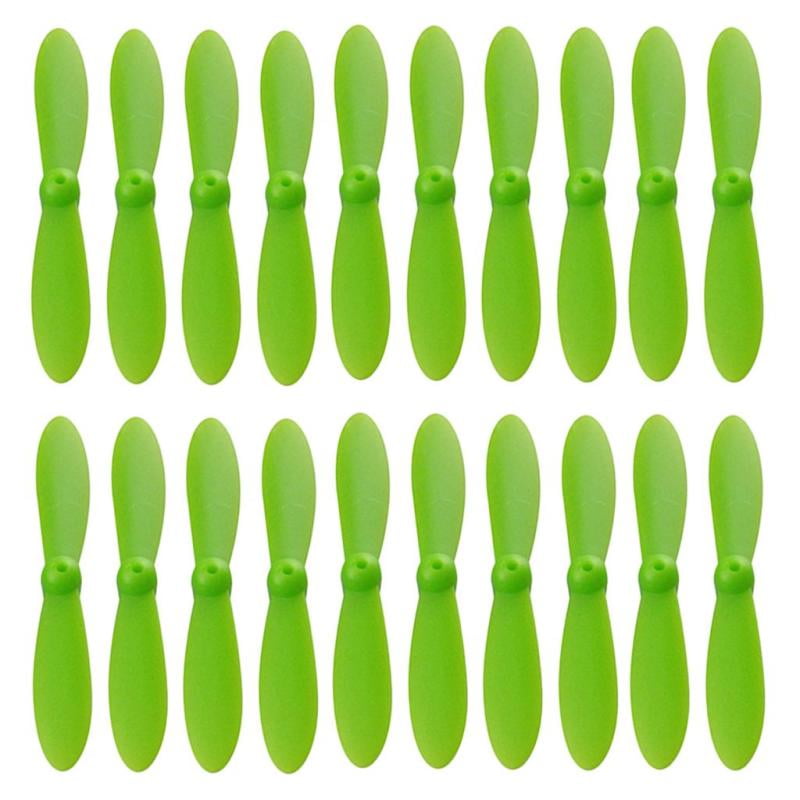 20-Piece Mini Drone Propeller Set - Green