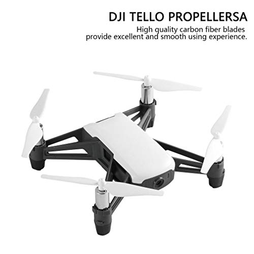 Dilwe 2-Pack Carbon Fiber Propellers for DJI Tello