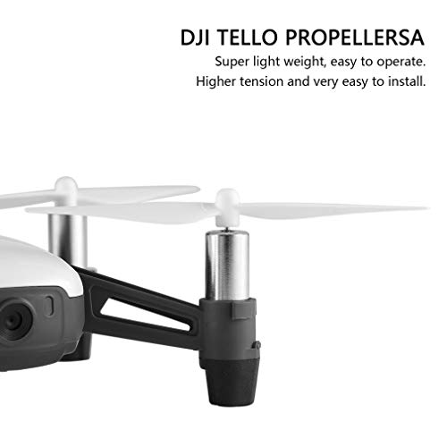 Dilwe 2-Pack Carbon Fiber Propellers for DJI Tello