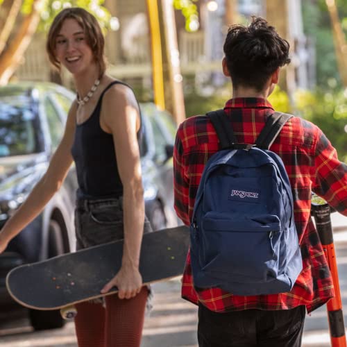 JanSport Superbreak Black Drone Backpack