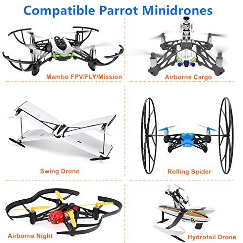 Hanatora 5-Color Propellers for Parrot Minidrone