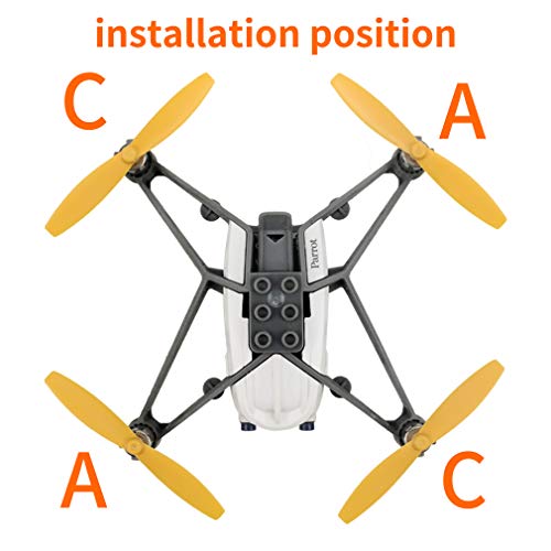 Hanatora 5-Color Propellers for Parrot Minidrone