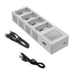 4-Port Fast Charger for DJI Mini 3 PRO Batteries