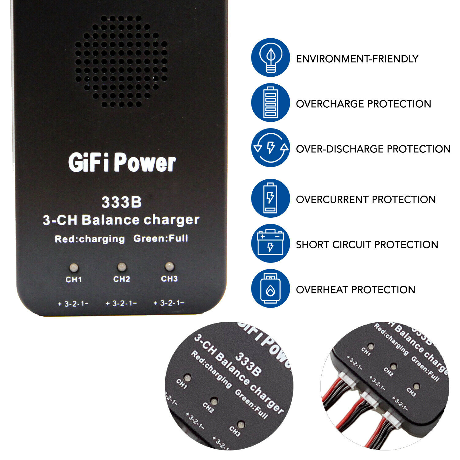 MaximalPower 3-in-1 Charger and Battery Set for Q500