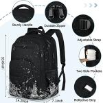 RAINSMORE Waterproof Business Laptop Backpack
