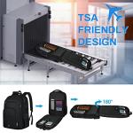 RAINSMORE Waterproof Business Laptop Backpack