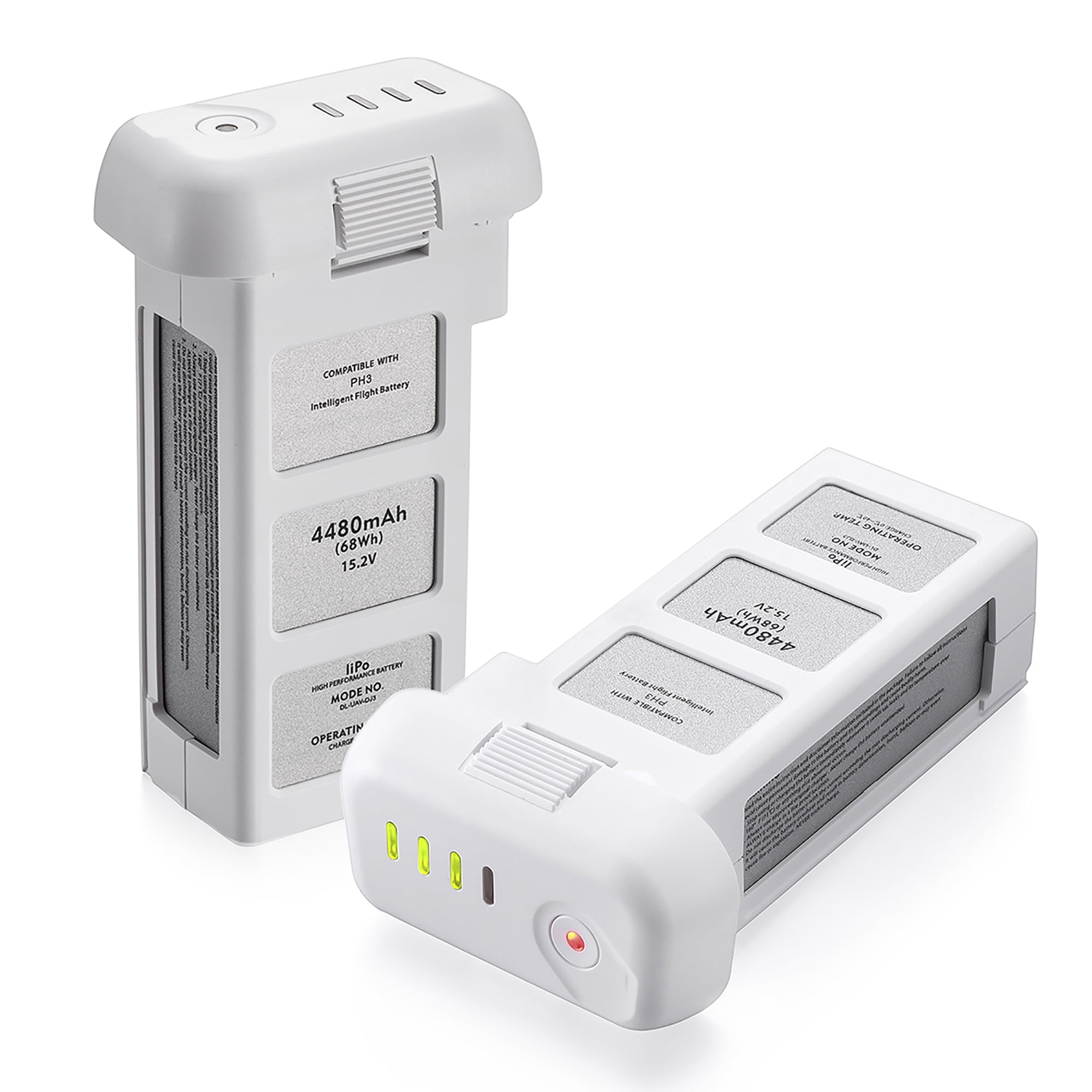Powerextra Replacement Batteries for DJI Phantom 3 Drone
