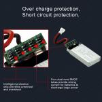2-Pack 650mAh 3.7V Lipo Battery with Charger