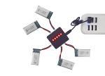 5PCS 3.7V 380mAh LiPO Battery & Charger Set