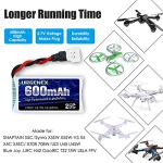 URGENEX 600mAh Lipo Battery 5-Pack for Drones