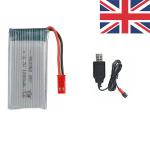 1800mAh 3.7V LiPo Battery with USB Charger