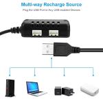 Crazepony 2-in-1 USB Charger Cable for LiPo Batteries