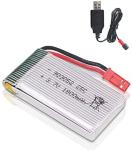 1800mAh 3.7V LiPo Battery with USB Charger