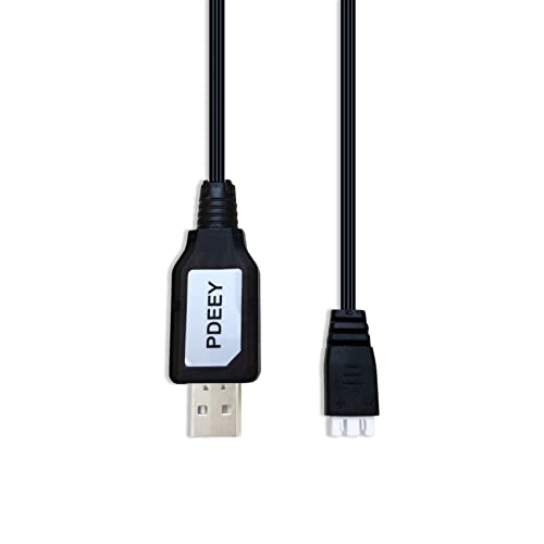 2-Pack Lipo Battery Charger Cable for Drones