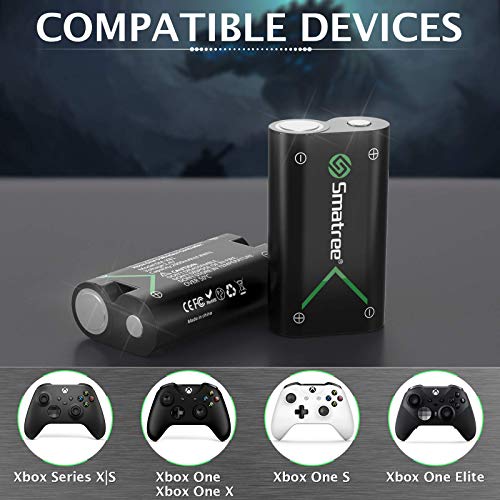Smatree Rechargeable Battery Pack for Xbox Controllers