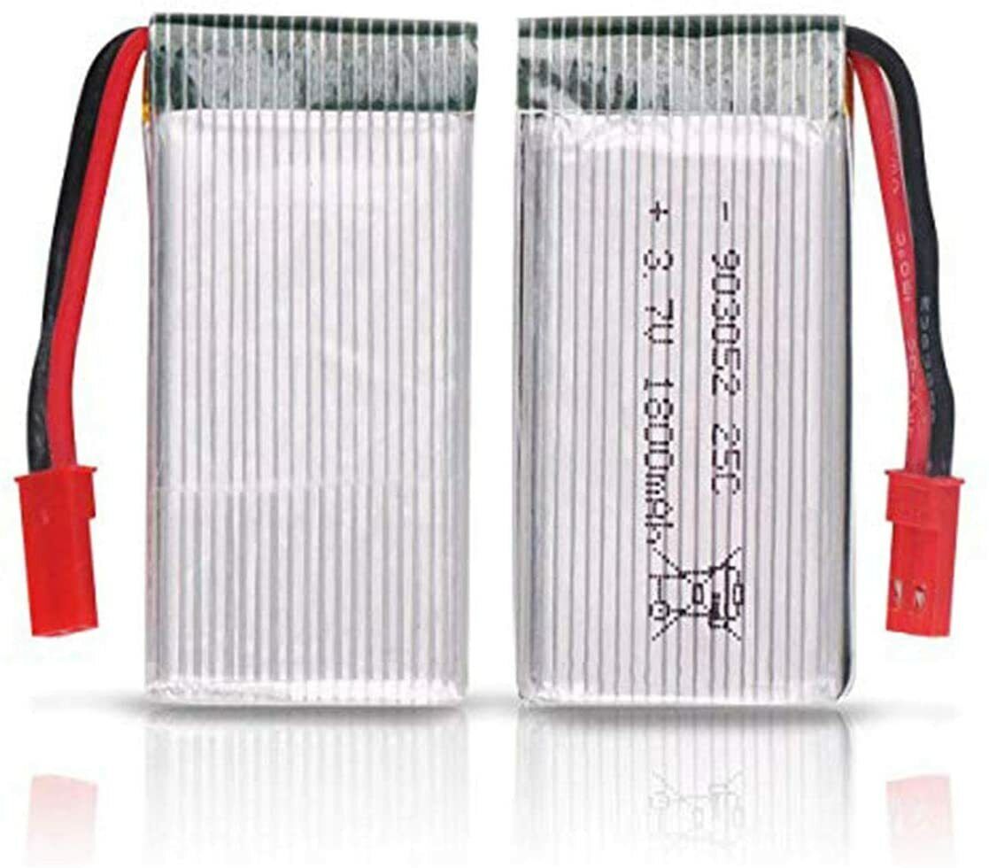 1800mAh 3.7V LiPo Battery with USB Charger
