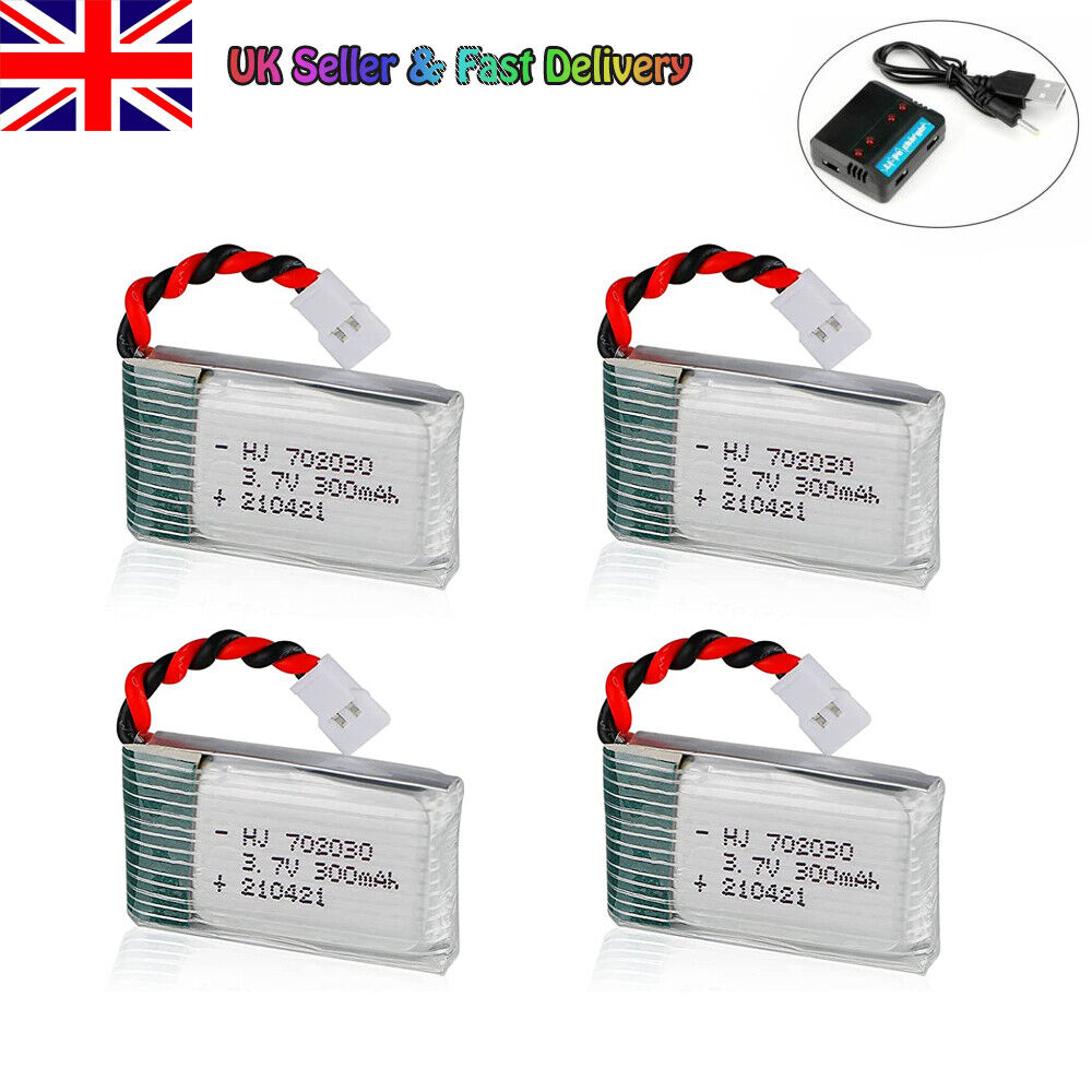 RC Drone Battery Set with Charger