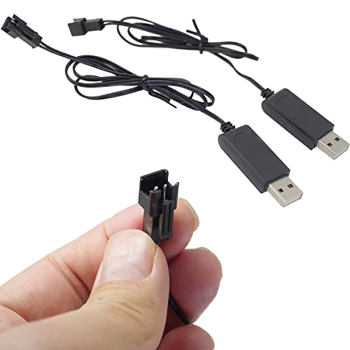 Pack of 2 Casoter Drone Charger Cables