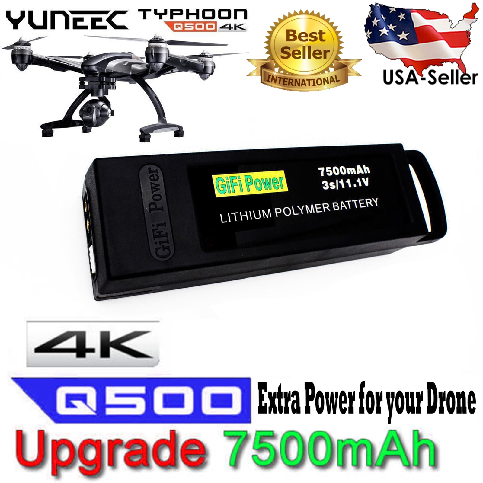 Yuneec Q500 Pro 4K Battery Replacement
