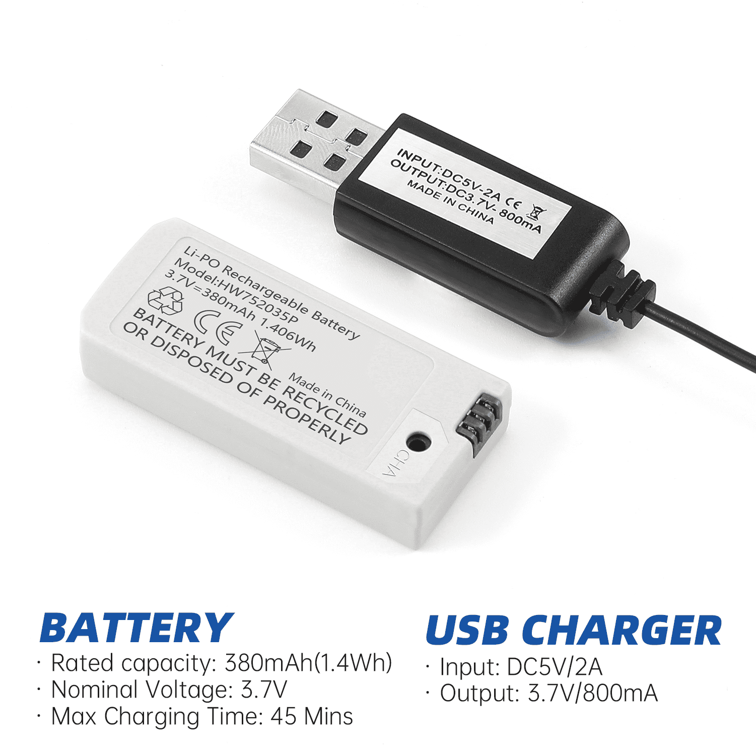 SNAPTAIN A10 Drone Replacement Battery