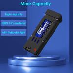 URGENEX E58 3.7V 600mAh Battery 3-Pack for Drones