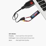 BGUAD 2-Pack 7.4V LiPo Battery Charger Cable