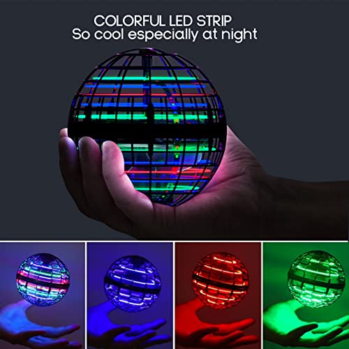 Hand-Controlled Mini Flying Orb Drone for Kids