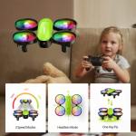 Tomzon Mini Drone for Kids with LED Lights
