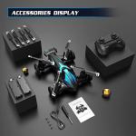 Dual Mode Quadcopter Drone and RC Car Toy