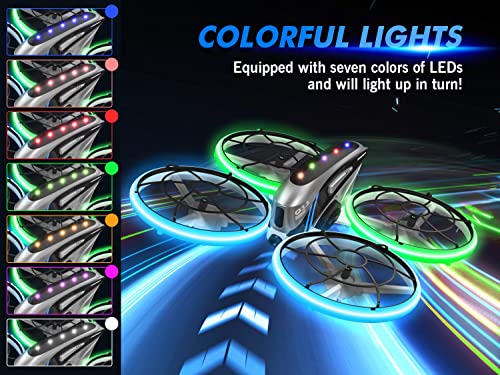 HASAKEE RC Quadcopter with HD Camera and LED Lights