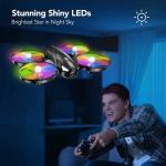 Sansisco A31 Kids Drone with Colorful LED Lights