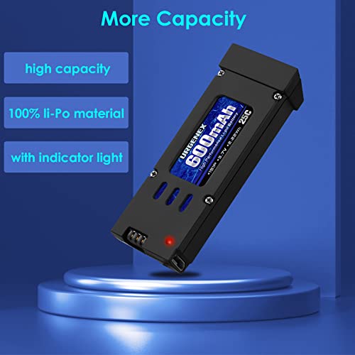 3-Pack URGENEX E58 Drone Battery Set