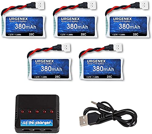 5-pack LiPo Batteries for Drone Controllers